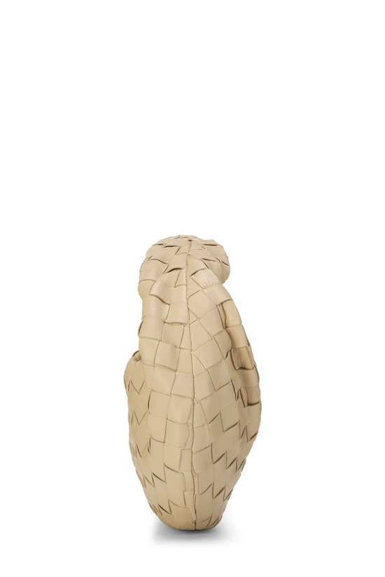 Beige Intrecciato Leather Jodie Mini, , large image number 2