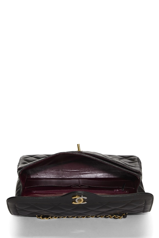 Black Quilted Lambskin Paris Limited Double Flap, , large image number 5
