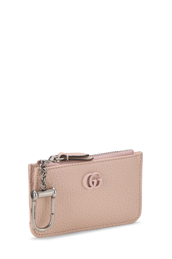 Pink Leather Card Holder, , large image number 1