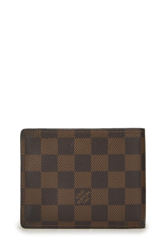 Damier Ebene Florin Wallet, , large image number 2