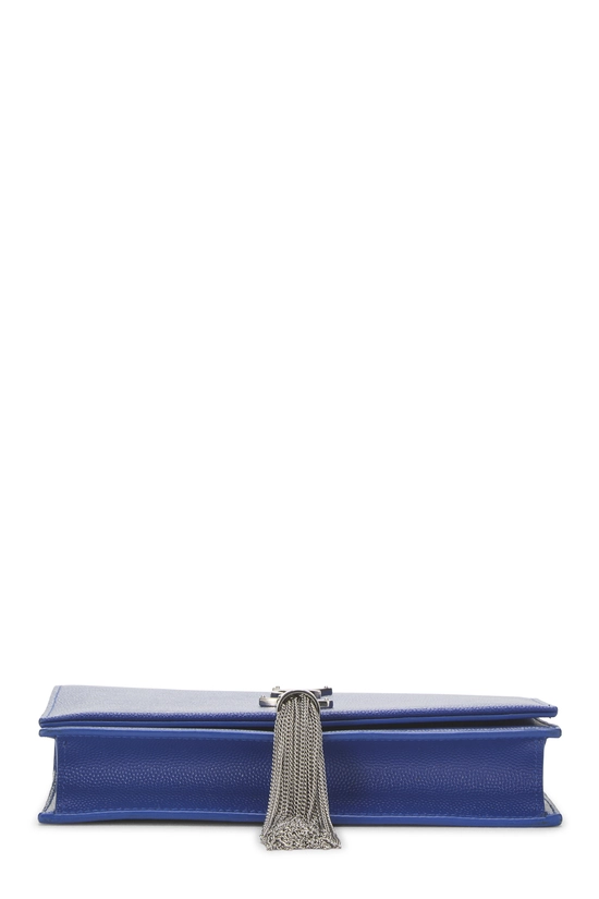 Blue Grainy Kate Tassel Wallet On Chain (WOC), , large image number 4