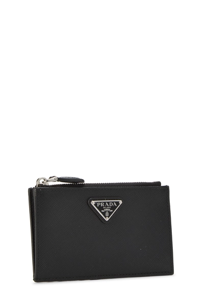Black Saffiano Card Holder, , large