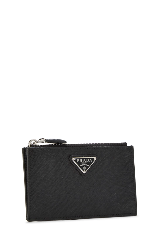 Black Saffiano Card Holder, , large image number 1