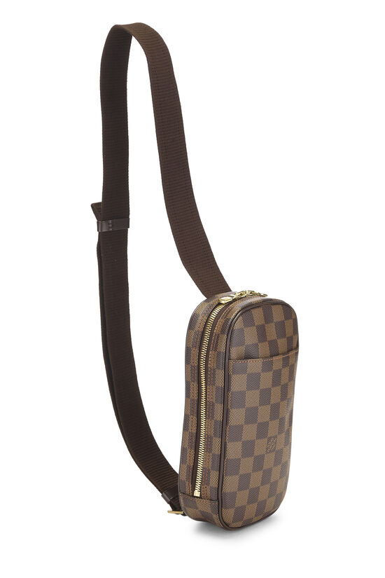 Damier Ebene Canvas Pochette Gange, , large image number 1
