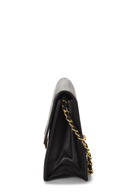 Black Quilted Lambskin Ex Flap Small, , large image number 2