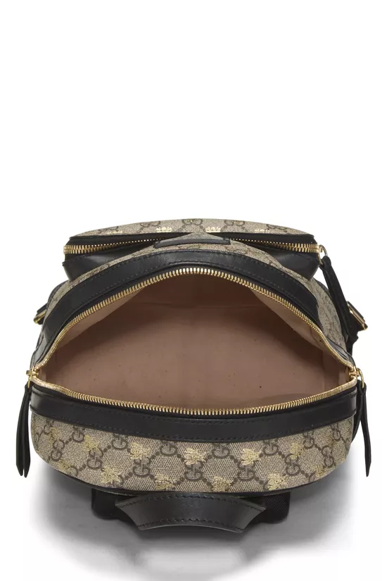 Original GG Supreme Canvas Bee Backpack Small, , large image number 5