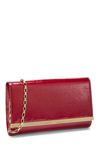 Louis Vuitton Red Monogram Vernis Ana — photo 2
