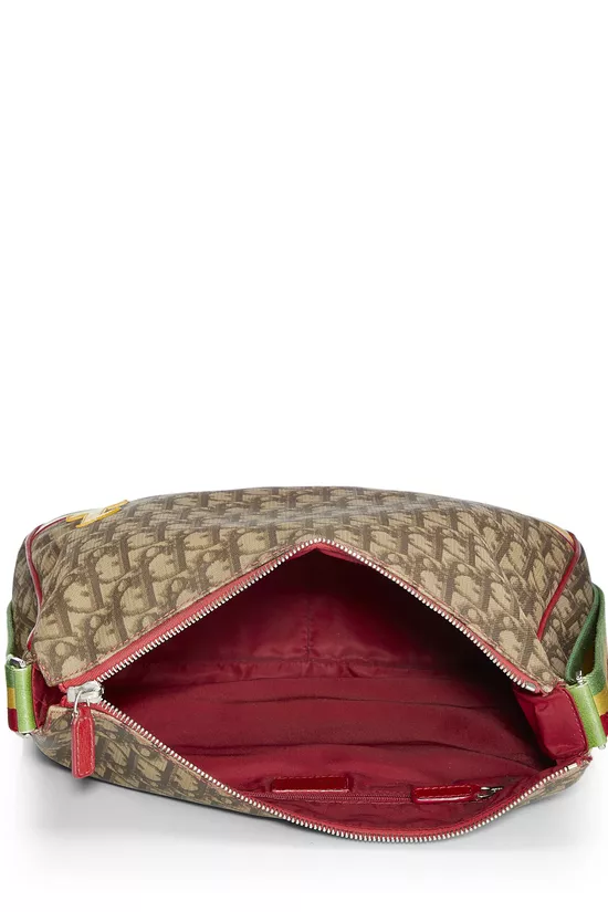 Rasta Trotter Canvas Messenger Bag, , large image number 5