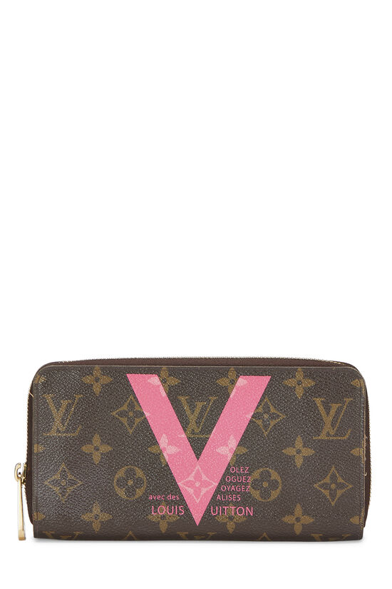 Nicolas Ghesquiere x Louis Vuitton Pink Monogram V Zippy Wallet , , large image number 0
