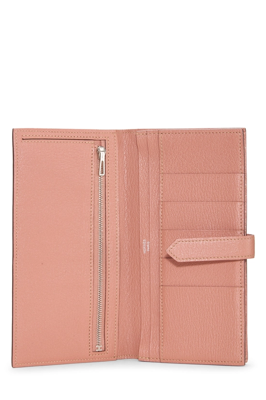 Rose Tea Chevre Bearn Soufflet Wallet , , large image number 3
