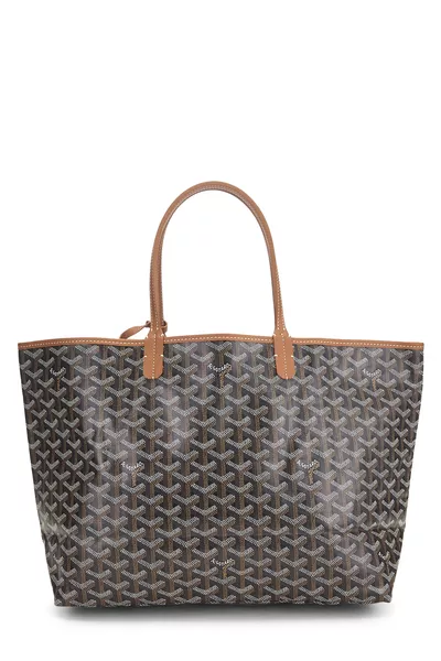 Brown Goyardine Canvas Saint-Louis PM