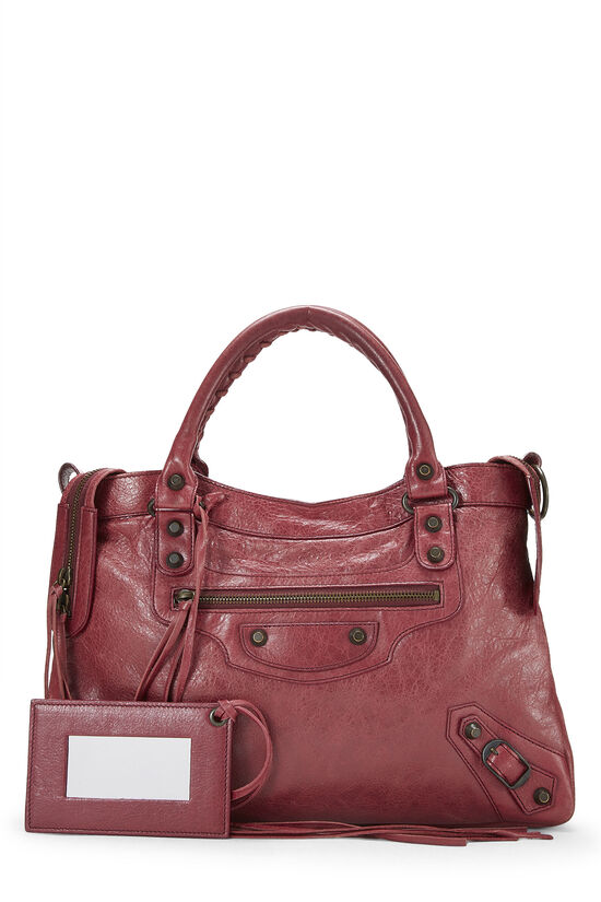 Pink Agneau Classic Town Bag, , large image number 0