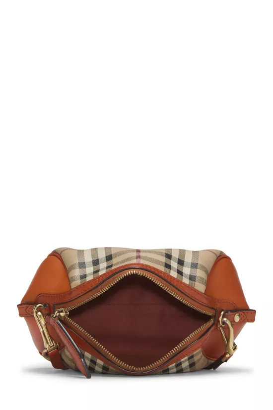 Orange Haymarket Check Blaze Crossbody Mini, , large image number 5