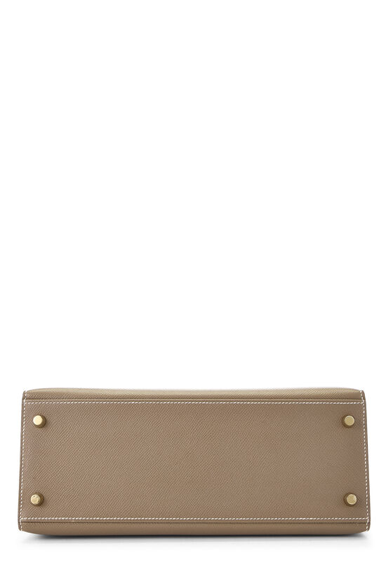 Etoupe Epsom Kelly Sellier 28, , large image number 4