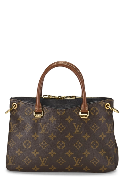 Black Monogram Canvas Pallas BB