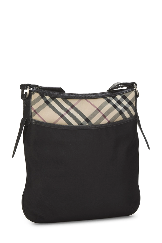 Black House Check Nylon Vertical Messenger, , large image number 1