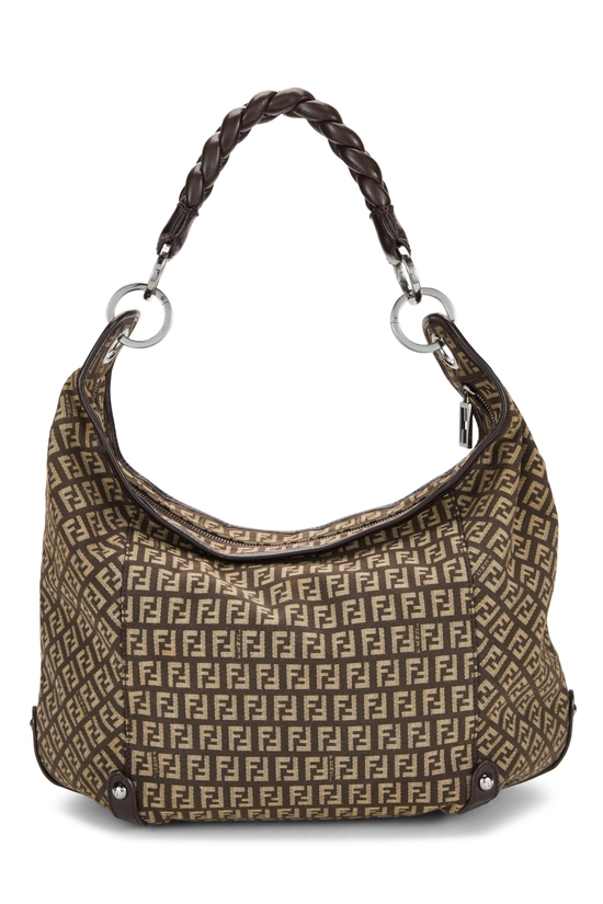 Brown Zucchino Canvas Hobo, , large image number 3