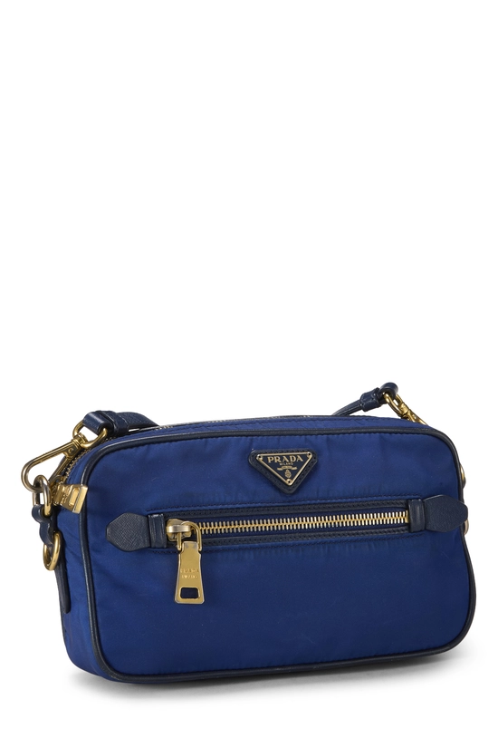 Blue Nylon Camera Bag, , large image number 1