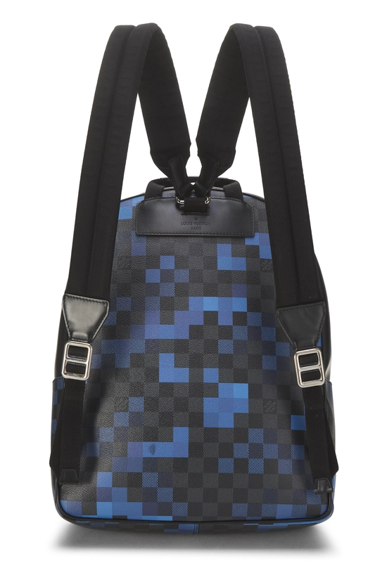 Blue Damier Pixel Josh Backpack, , large image number 3
