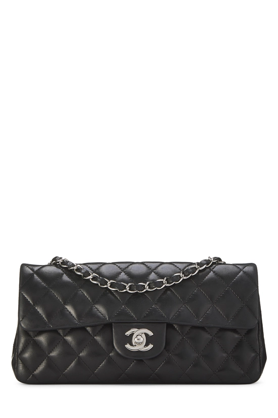 Black Lambskin East/West Medium, , large image number 0