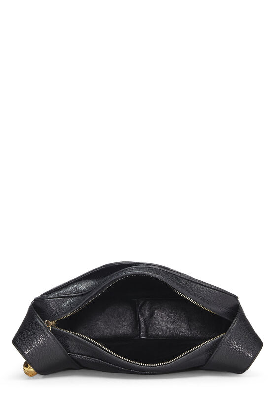Chanel Black Caviar 3 CC Shoulder Bag Q6BHYK0FKB004