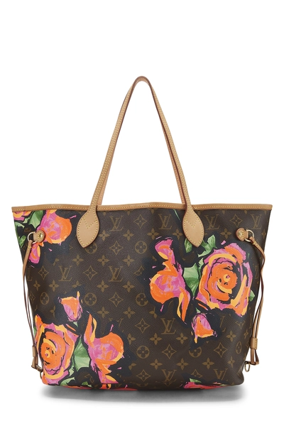 Louis Vuitton Stephen Sprouse x Louis Vuitton Monogram Canvas Roses Neverfull MM