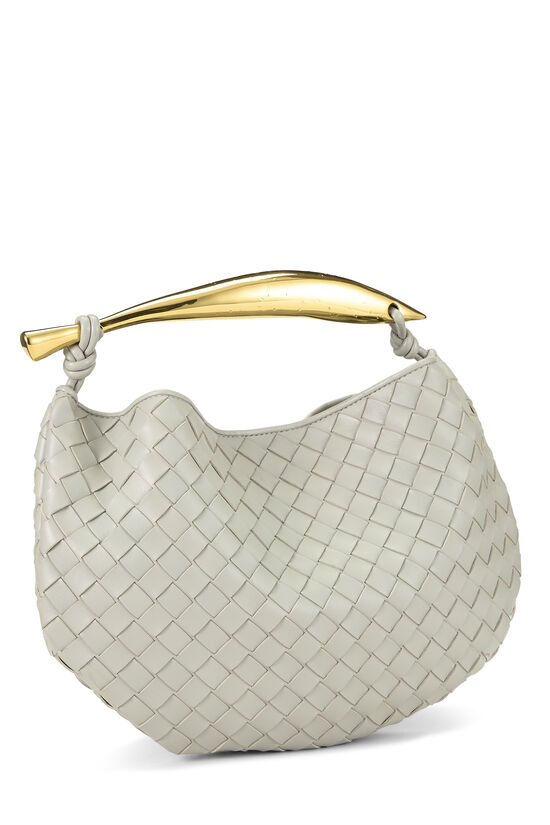 Grey Intrecciato Sardine Bag, , large image number 1