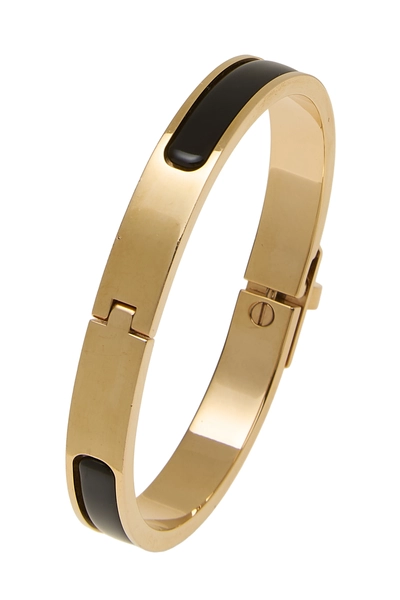 Black Clic Kelly Bangle Mini, , large