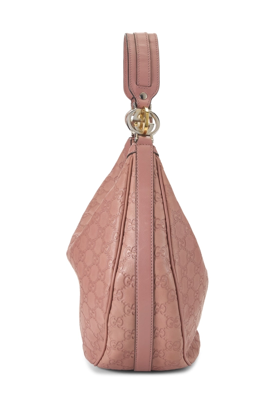 Pink Guccissima GG Twins Hobo, , large image number 2