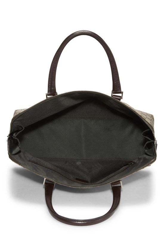 Brown GG Supreme Canvas Handbag, , large image number 5