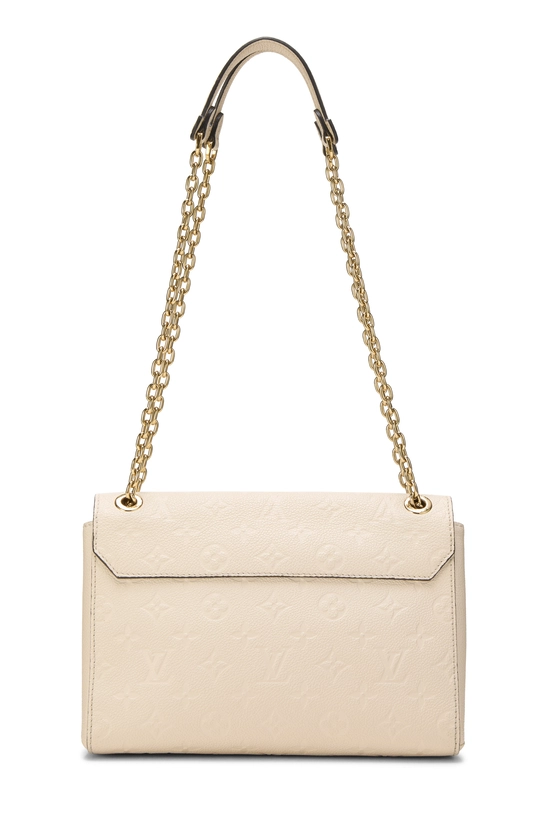 White Monogram Empreinte Leather Vavin BB NM, , large image number 3