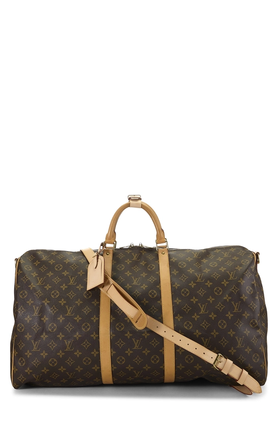 Monogram Canvas Keepall Bandouliere 60, , large image number 0
