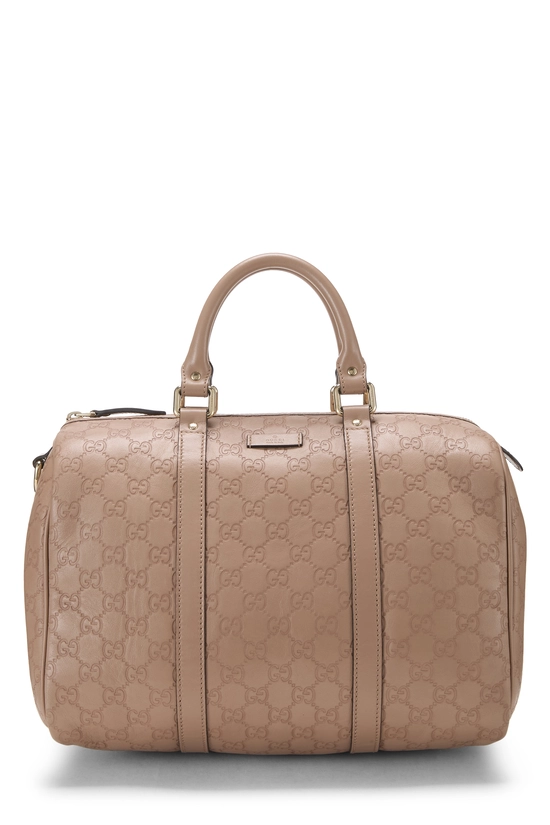 Pink Guccissima Joy Boston Handbag, , large image number 0