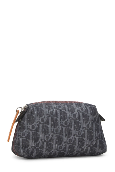 Navy Denim Trotter Flight Pouch, , large