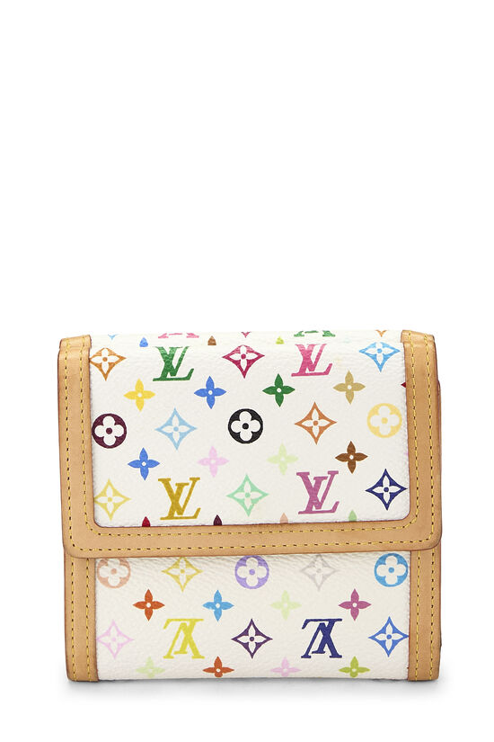 Takashi Murakami x Louis Vuitton White Monogram Multicolore Elise, , large image number 2