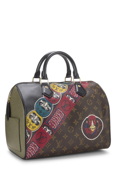 Monogram Canvas Kabuki Speedy 30, , large