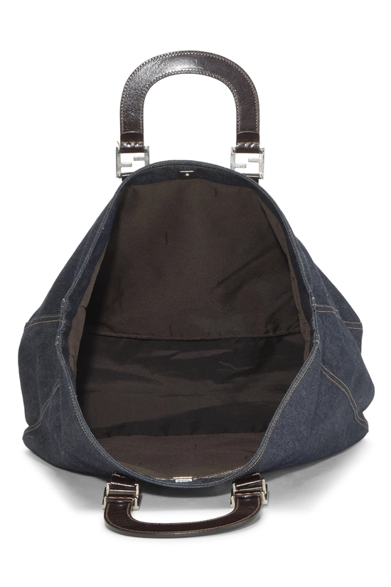 Blue Denim Tote Bag Large, , large image number 5