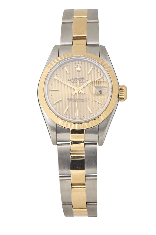 Two-Tone Tapestry Dial Datejust 69173 26mm, , large image number 0