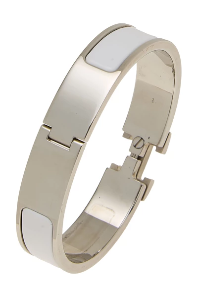 White Clic Clac H Narrow, , large