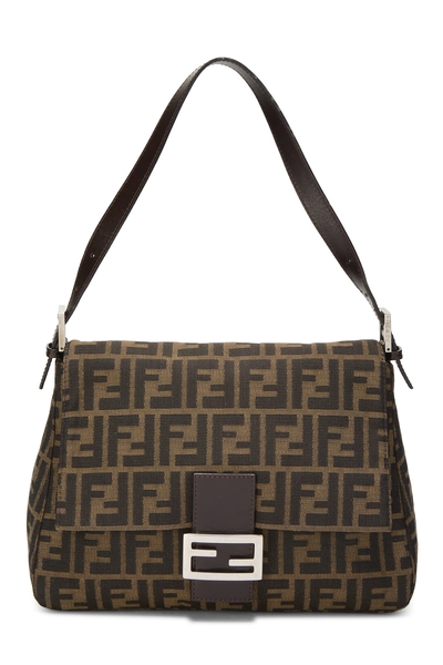Fendi Brown Zucca Canvas Mama