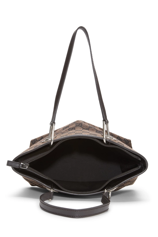 Brown GG Canvas Eclipse Bucket Tote, , large image number 5