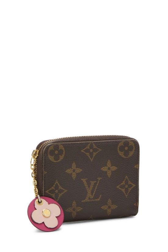 Monogram Canvas Flower Zippy Coin Purse, , large image number 1