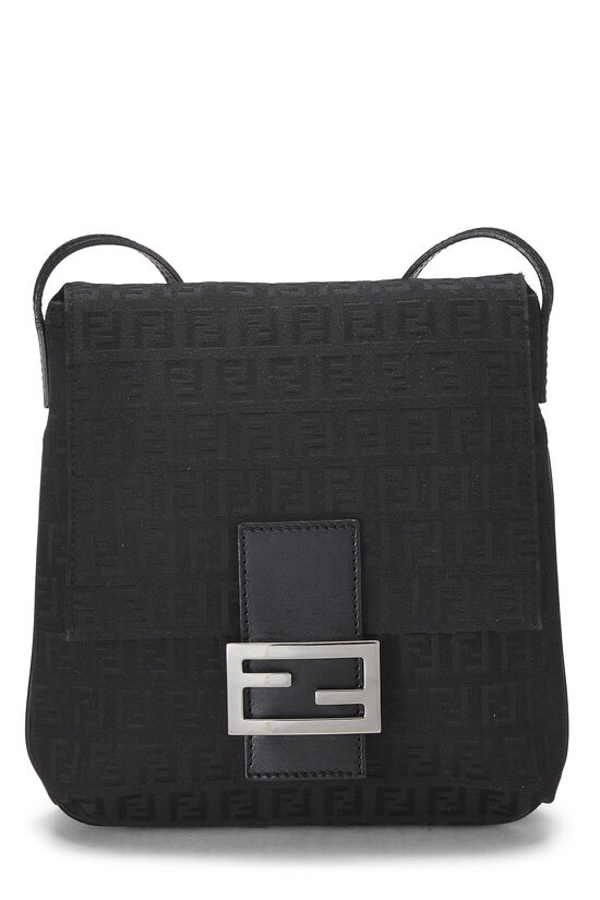 Black Zucchino Canvas Messenger Small, , large image number 0