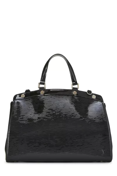 Louis Vuitton Black Electric Epi Brea MM