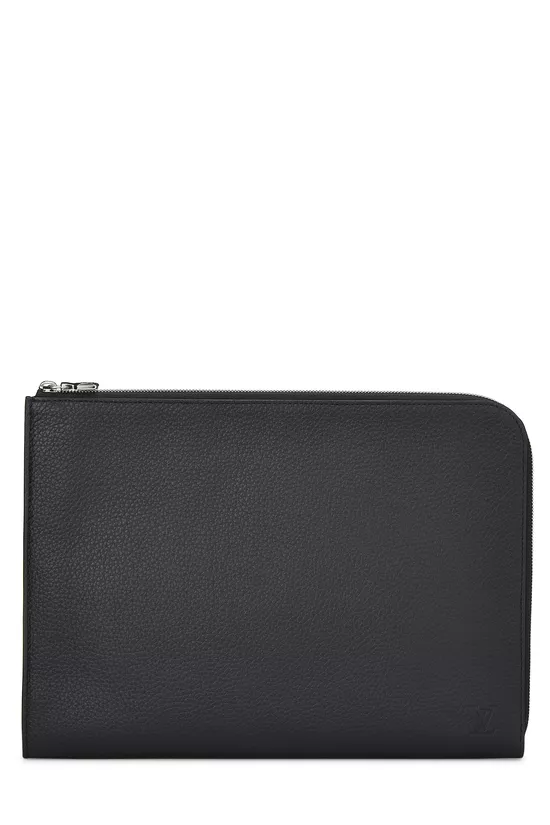 Black Taurillon Pochette Jour GM, , large image number 0