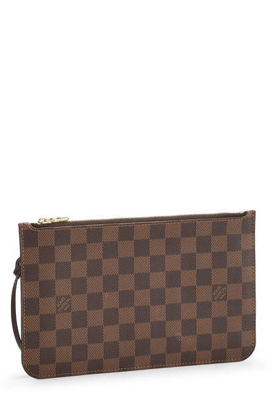 Damier Ebene Neverfull Pouch, , large