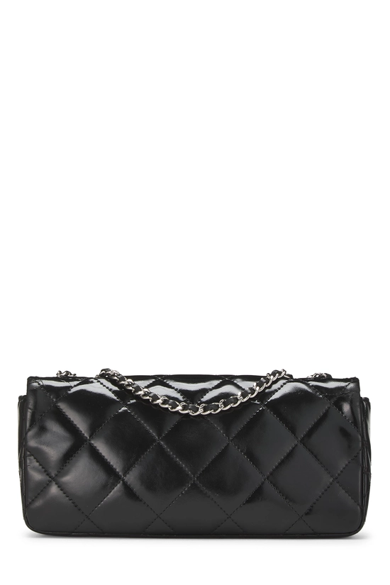 Black Patent Leather Reissue Flap Bag, , large image number 3