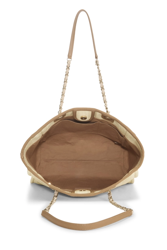 Beige Raffia Deauville Small , , large image number 5