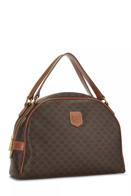 Brown Coated Canvas Macadam Handbag, , large image number 1