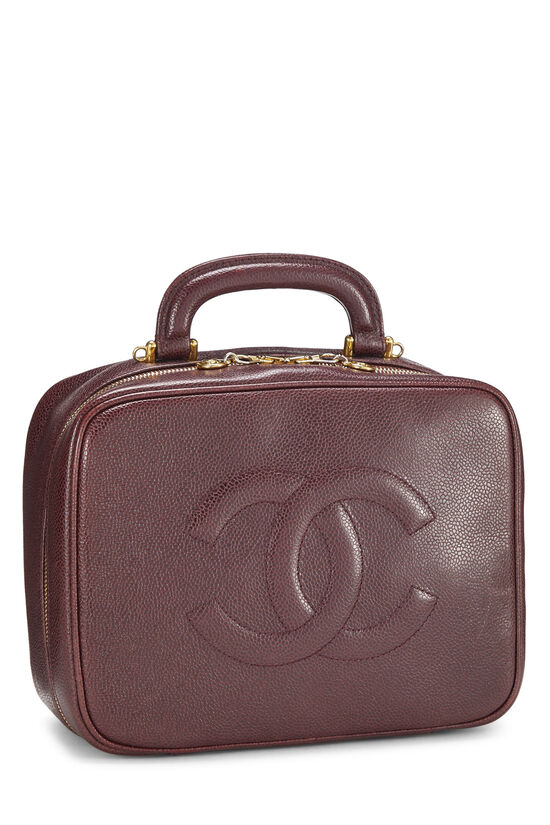 Burgundy Caviar Lunch Box Vanity, , large image number 3